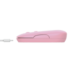 Mouse Trust Wireless Puck Recargable- Ultrafino - Botones Silenciosos- 800/1200/1600dpi - Receptor M