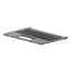 Top case + Teclado compatible para portátil HP 14S-DQ / 14S-FQ Plata Retroiluminado