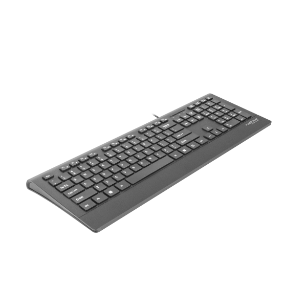 Teclado Natec Barracuda Slim Layout Espaol