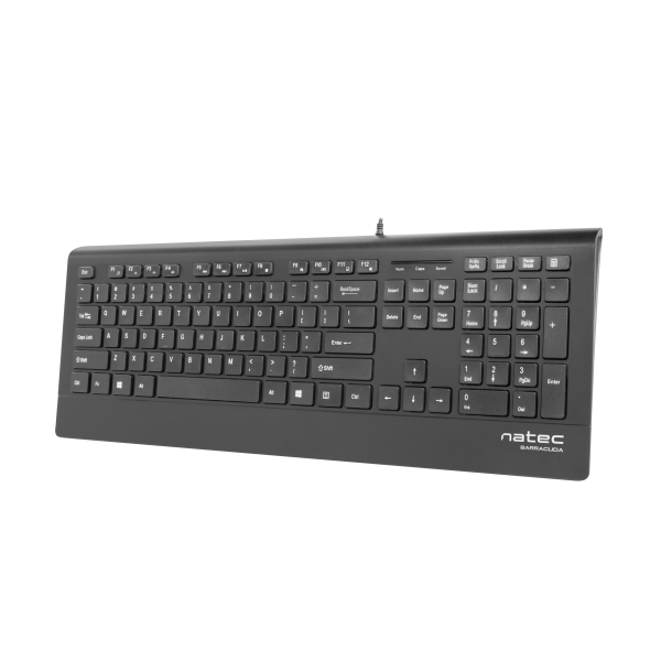 Teclado Natec Barracuda Slim Layout Espaol