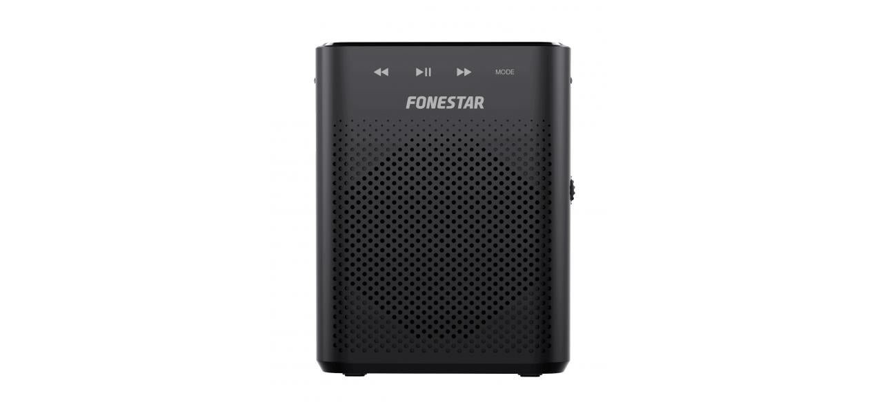Fonestar Alta-voz-30 Black / Amplificador Portátil Para Cintura Con Micrófono