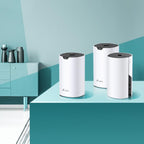 TP-Link Deco S4 Pack de 3 Wi-Fi Dual AC1200 - Sistema Mesh