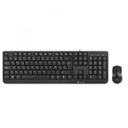 NGS Cocoa Kit Teclado + Ratón USB Negro