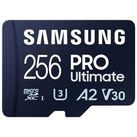Tarjeta De Memoria Samsung Pro Ultimate 256Gb Microsd Xc Con