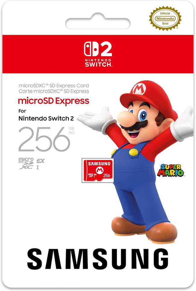 Samsung Micro Sd Express Card For Nintendo Switch 2 Hover Image