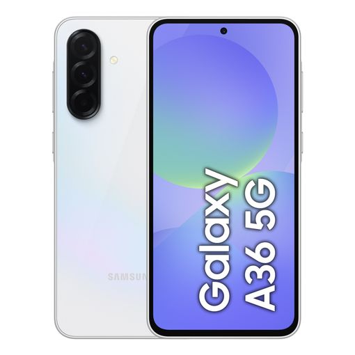 Smartphone Samsumg Galaxy A36 8+256Gb 6,7 5G Blanco Hover Image
