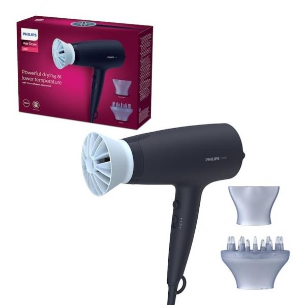 Secador de pelo Philips series 3000 BHD360/20 2100W Azul Marino