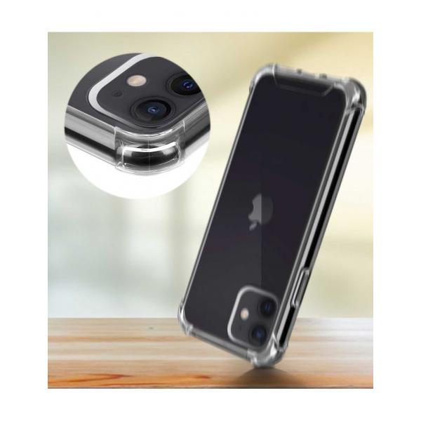 Akashi Funda Trasera Silicona Transparente / Apple Iphone 12 Pro