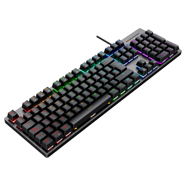 Teclado Gaming Hiditec GK400 RGB USB Negro