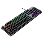 Teclado Gaming Hiditec GK400 RGB USB Negro