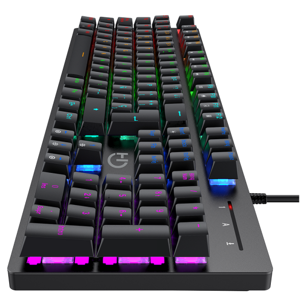 Teclado Gaming Hiditec GK400 RGB USB Negro