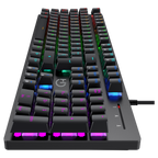 Teclado Gaming Hiditec GK400 RGB USB Negro