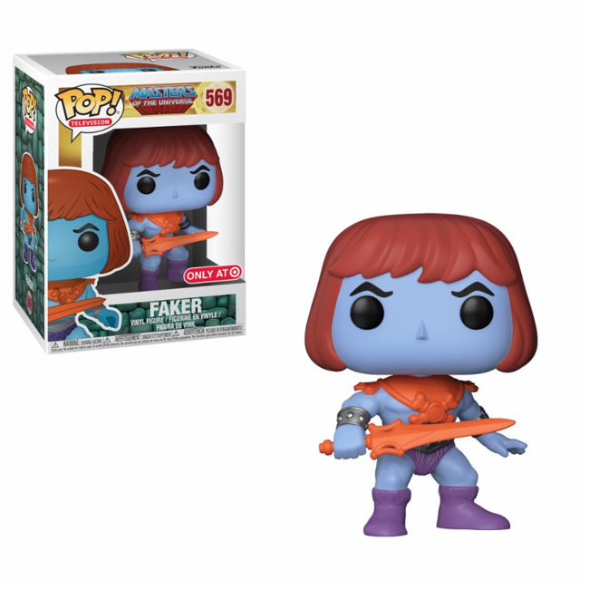 Figura Funko Pop Master Of The Universe Faker Exclusive Hover Image
