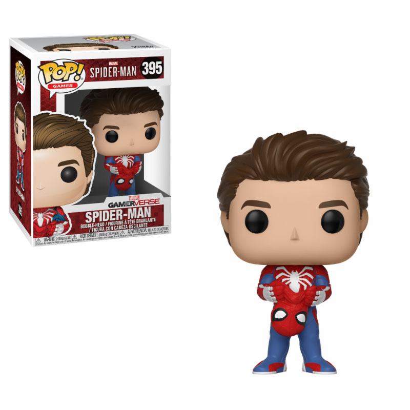 Figura Pop Marvel Spiderman Unmasked Spider-Man
