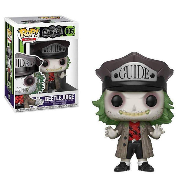 Figura Funko Pop Beetlejuice With Hat Hover Image