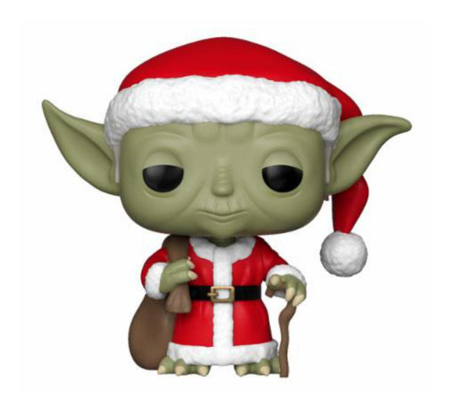 Figura Funko Pop Star Wars Holiday Santa Yoda Hover Image