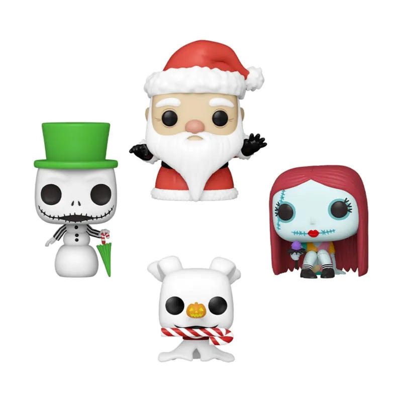 Pack 4 POCKET POP Pesadilla Antes de Navidad rbol de Navidad - 889698739115
