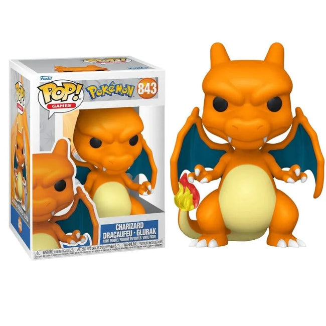 FUNKO POP Charizard 843 - Pokémon - 889698742191 Hover Image