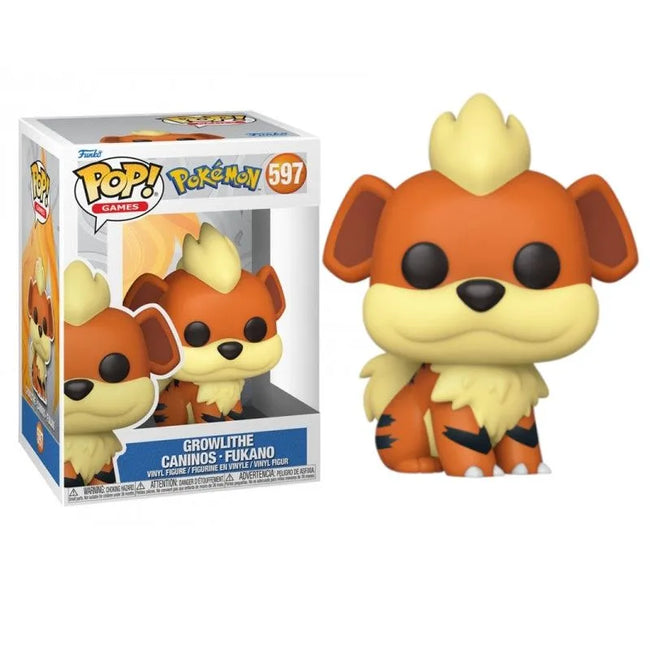 FUNKO POP Growlithe 597 - Pokémon - 889698742290 Hover Image