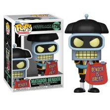 FUNKO POP Bender Torero 1756 - Futurama - 889698800808 Hover Image