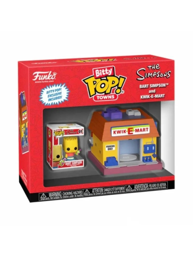 BITTY POP Bart Simpson en el Kwik-E-Mart - Los Simpons - 889698836845