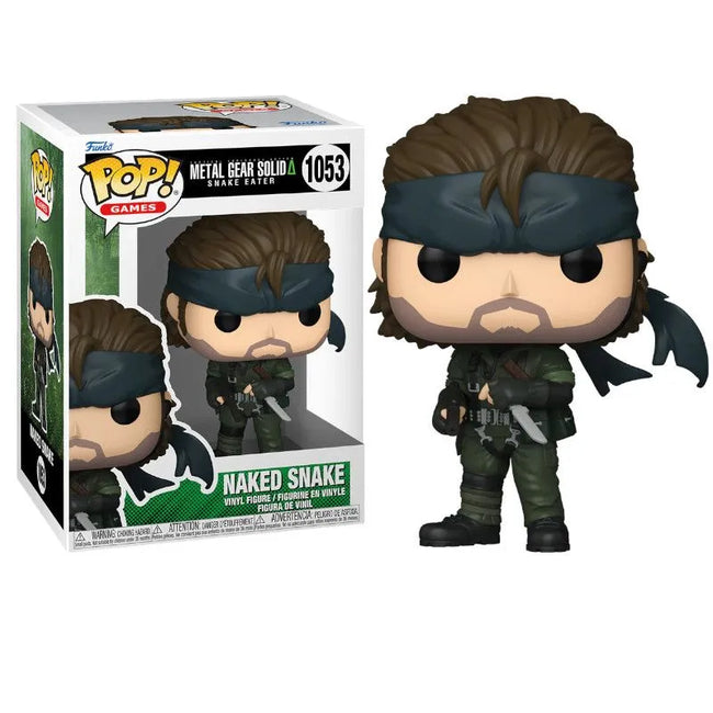FUNKO POP Naked Snake 1053 - Metal Gear Solid - 889698849265 Hover Image