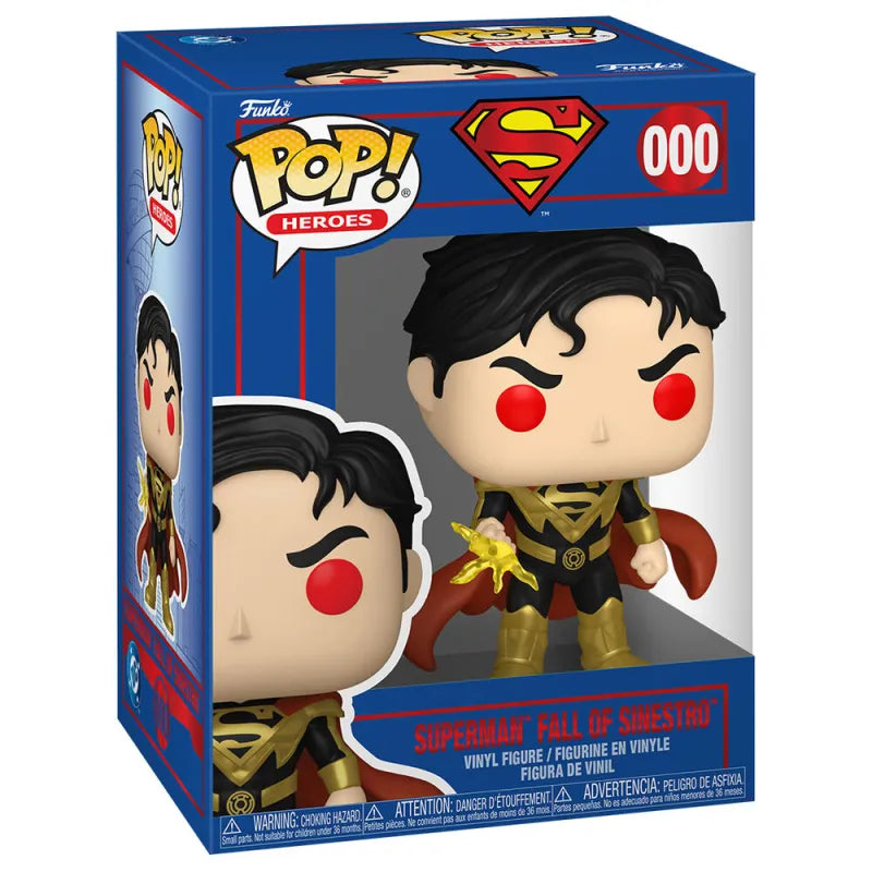 FUNKO POP Superman Fall of Siniestro 000 - DC Comics - 889698862301