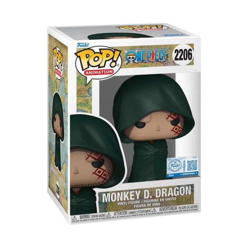 FUNKO POP Monkey D. Dragon 2206 - One Piece Opción Chase Aleatoria - 889698885744