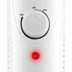 Radiador de aceite eléctrico Orbegozo Junior RO 720 700W Blanco