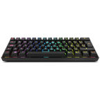 Teclado Gaming Mecánico Inalámbrico KROM Kluster - BT  USB  RGB  Negro
