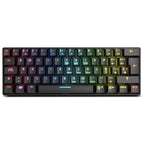 Teclado Gaming Mecánico Inalámbrico KROM Kluster - BT  USB  RGB  Negro