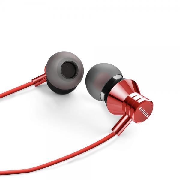 Aiwa Estm-50rd Red / Auriculares Inear Con Cable Main Image