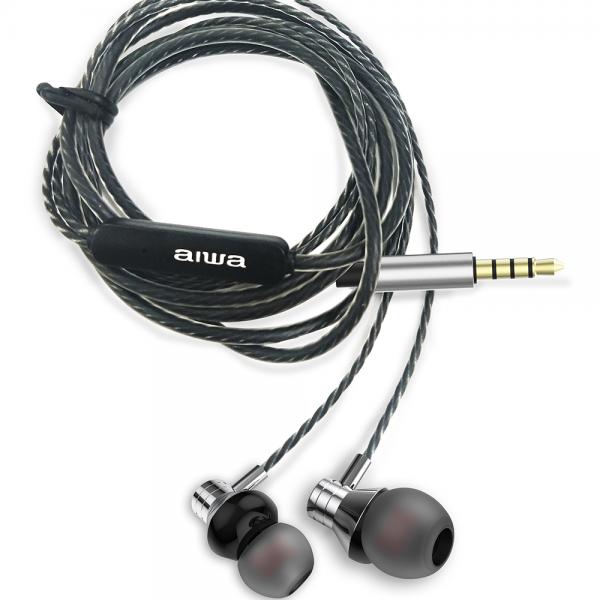 Auricular Micro Aiwa Estm-50Sl Plata