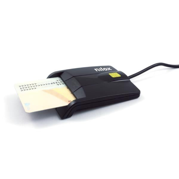 Nilox Nxld001 Black / Lector Tarjetas Dni-e