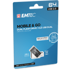 Emtec Mobile & Go Micro-usb Plata / Pendrive 64gb Micro-usb 2.0