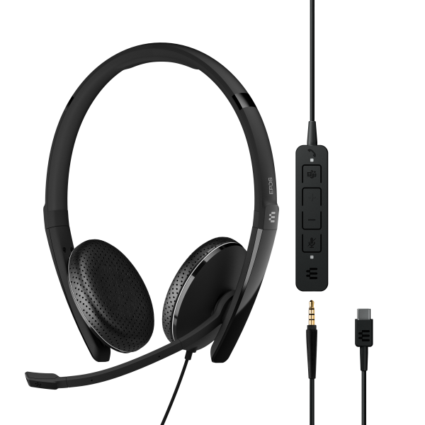 EPOS Adapt 165T II Jack 3,5 mm USB-C Diadema con micrófono Auriculares