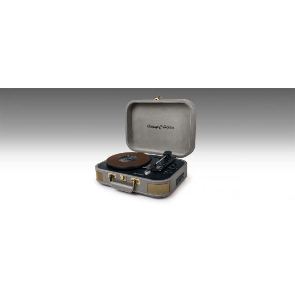 Muse Mt-201 Btg Light Grey / Tocadiscos Con Altavoces