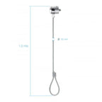 Cable De Seguridad Portatiles/monitores/televisiones Tooq Tqclk0025 Con Llave 1.5 M Sistema Kensingt