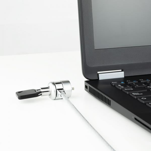 Cable De Seguridad Portatiles/monitores/televisiones Tooq Tqclk0025 Con Llave 1.5 M Sistema Kensingt