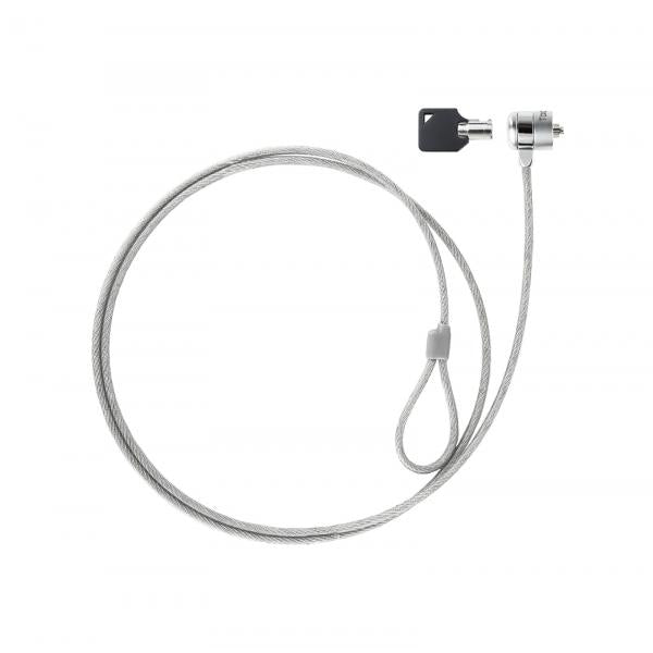 Cable De Seguridad Portatiles/monitores/televisiones Tooq Tqclk0025 Con Llave 1.5 M Sistema Kensingt