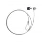 Cable De Seguridad Portatiles/monitores/televisiones Tooq Tqclk0025 Con Llave 1.5 M Sistema Kensingt
