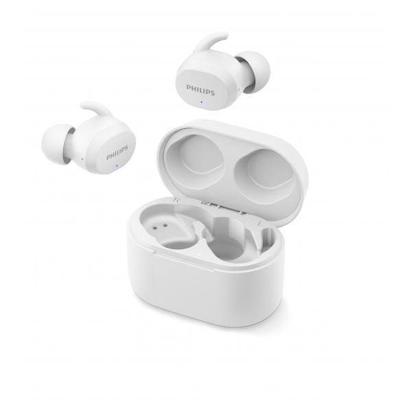 Auriculares Philips TWS Bluetooth 5.0 6h (24h con estuche) BlancoTAT3216WT/00