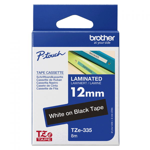 Cinta Laminada Brother Tze335 12mm X 8m
