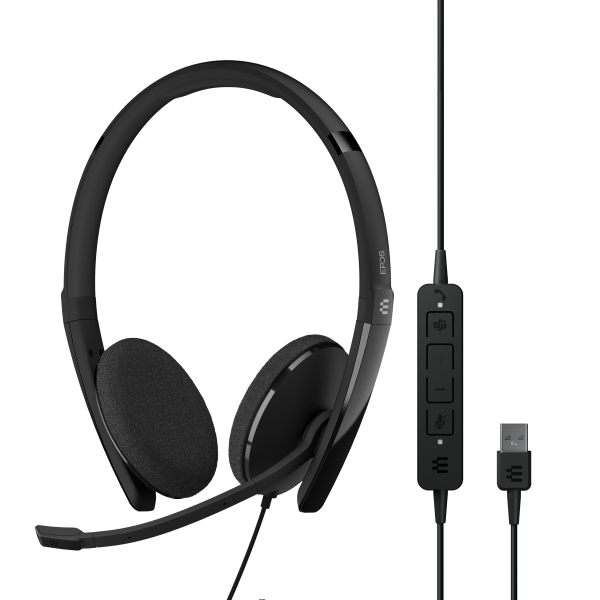 EPOS ADAPT 160T USB II Headset Wired Headband Office/Call Centre USB Type-A Black
