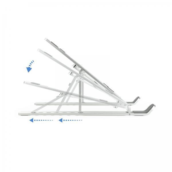 Soporte De Portatil Tooq Tqlrs0033-al Aluminio Ultra-plegable