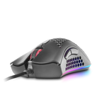 Mouse Mars Gaming Rgb Mmex Diseo Hive Black 50-32000 Dpi Pixart 3389pro Switch Superficie Perforada