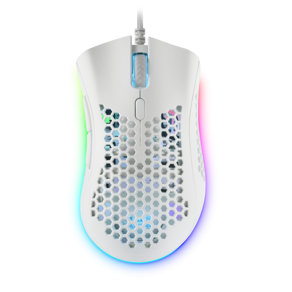 Mars Gaming MMEXW USB RGB 32000 DPI Blanco Main Image