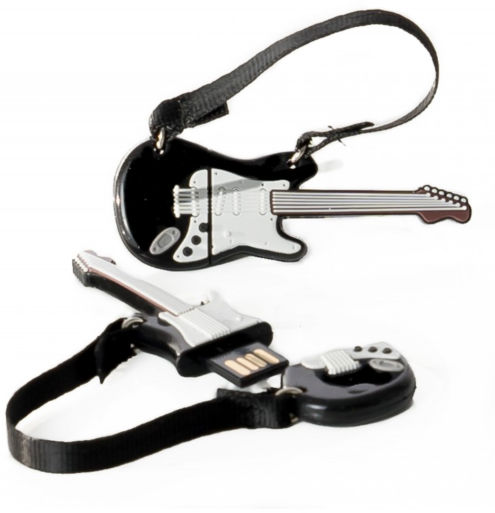 Pendrive Tech One Tech USB 2.0 / 32Gb / Guitarra Black & White / TEC5138-32
