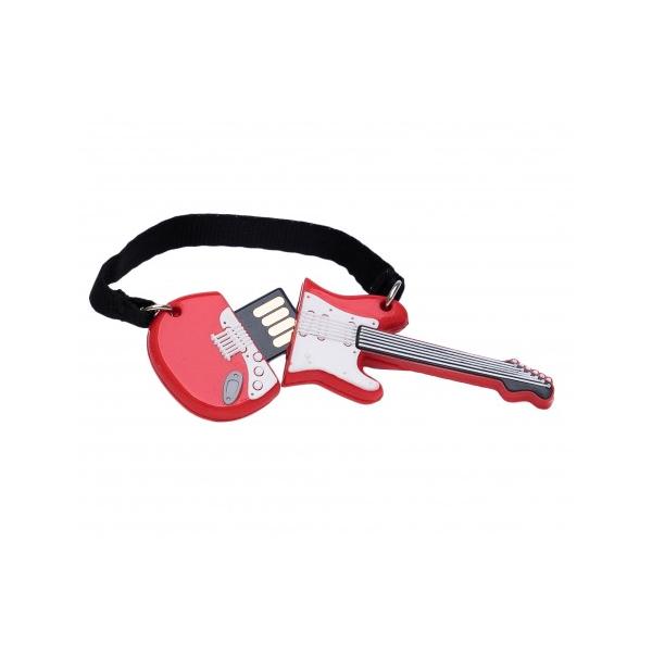 Pendrive Tech One Tech USB 2.0 / 32Gb / Guitarra Roja One / TEC5140-32