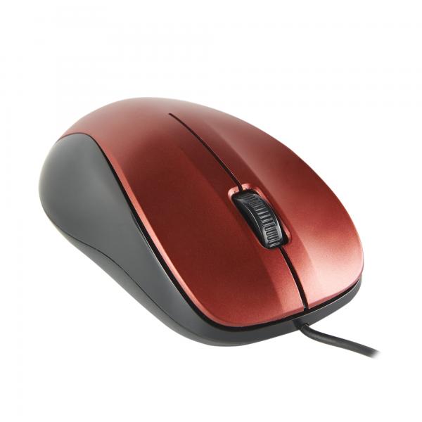 Mouse Ngs Crew Red Optico Con Cable